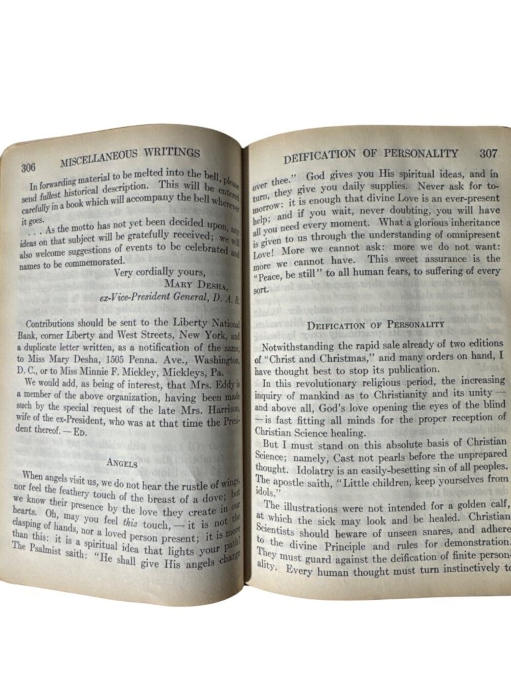 Antique Miscellaneous Writings 1883-1896 By Mary Baker Eddy Hardcover Book - Picture 12 of 16